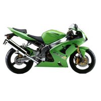 2003-2004 Kawasaki ZX6R Fairings