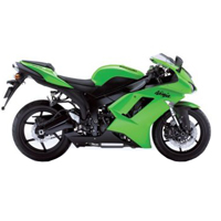 2007-2008 Kawasaki ZX6R Fairings