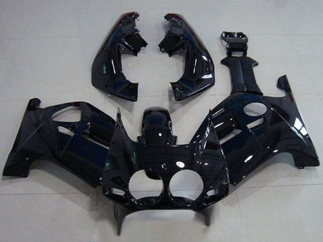 1988-1989 Glossy Black Honda CBR250RR MC19 Motorcycle Fairing