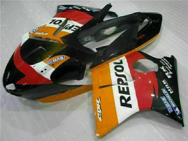 1996-2007 Orange White Red Glossy Black Repsol Honda CBR1100XX Motorcycle Fairing
