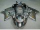 1996-2007 Silver Black Flame Honda CBR1100XX Motorcycle Fairing