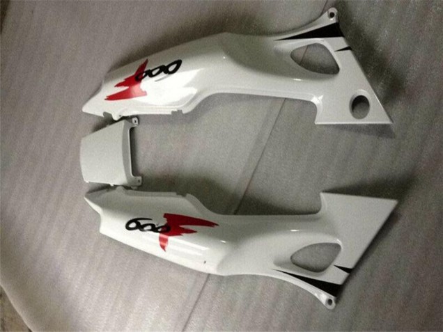 1995-1996 White Red Glossy Black Honda CBR600 F3 Motorcycle Fairings