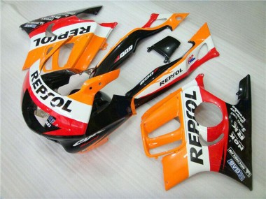 1995-1996 Orange White Red Glossy Black Repsol Honda CBR600 F3 Motorcycle Fairing