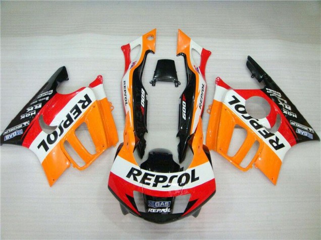 1995-1996 Orange White Red Glossy Black Repsol Honda CBR600 F3 Motorcycle Fairing