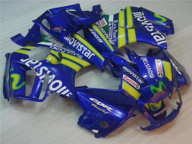 1995-1996 Blue Green Yellow MoviStar Red Castrol Honda CBR600 F3 Motorcycle Fairings