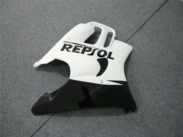 1997-1998 White Glossy Black Repsol Honda CBR600 F3 Motorcycle Fairings
