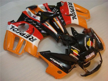 1995-1996 Orange White Red Glossy Black Repsol Honda CBR600 F3 Motorcycle Fairings