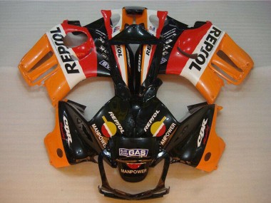 1995-1996 Orange White Red Glossy Black Repsol Honda CBR600 F3 Motorcycle Fairings