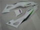 1995-1996 White Silver Green Hannspree Honda CBR600 F3 Motorcycle Fairings