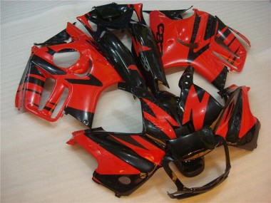 1995-1996 Red Glossy Black Honda CBR600 F3 Motorcycle Fairing