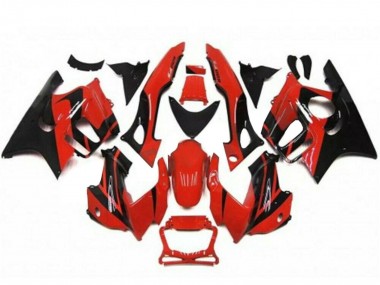 1995-1996 Red Glossy Black Honda CBR600 F3 Motorcycle Fairing Kit