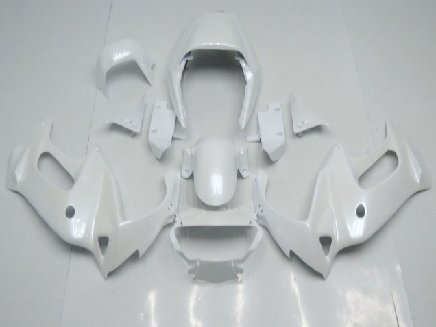 1997-2005 Pearl White Honda VTR1000F Motorcycle Fairings