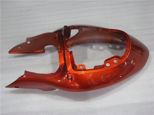 1996-2007 White Orange Black Suzuki GSXR 1300 Hayabusa Motorcycle Fairings