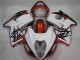 1996-2007 White Orange Black Suzuki GSXR 1300 Hayabusa Motorcycle Fairings