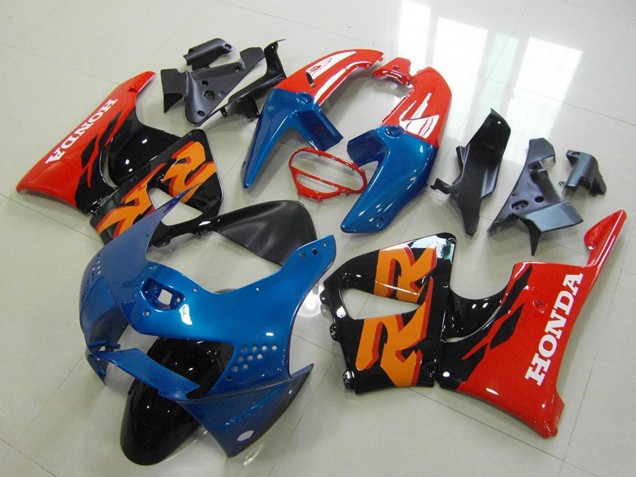 1998-1999 Red Blue Glossy Black Honda CBR900RR 919 Motorcycle Fairings