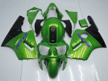 2000-2001 Green Black Blue Kawasaki ZX12R Motorcycle Fairings