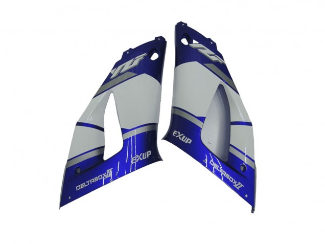 2000-2001 Blue White Yamaha YZF R1 Motorcycle Fairing