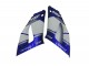 2000-2001 Blue White Yamaha YZF R1 Motorcycle Fairing