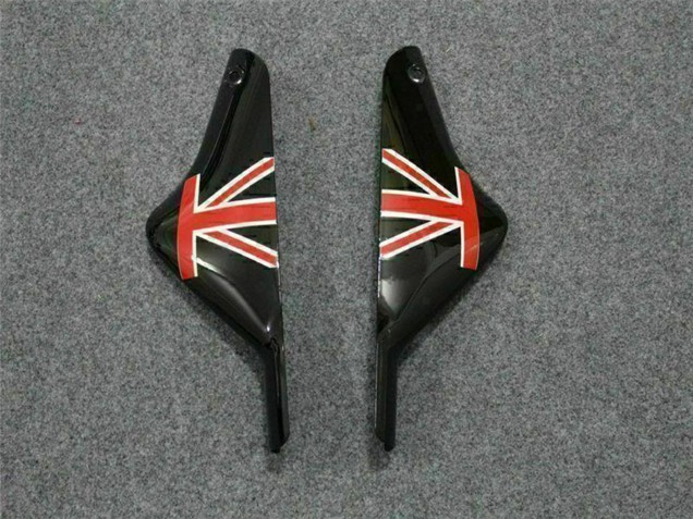 2000-2002 White Red Yellow Green Glossy Black Star EuroBet Kawasaki ZX6R Motorcycle Fairings