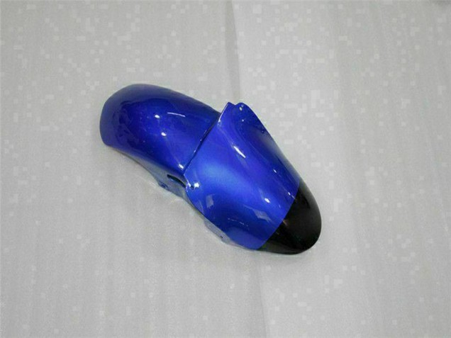 2000-2002 Blue Glossy Black Elf Bridgestone Kawasaki ZX6R Motorcycle Fairings