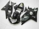 2000-2002 Glossy Black Suzuki GSXR 1000 Motorcycle Fairings