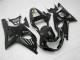 2000-2002 Glossy Black Suzuki GSXR 1000 Motorcycle Fairings