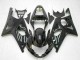 2000-2002 Glossy Black Suzuki GSXR 1000 Motorcycle Fairings