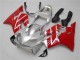 2001-2003 Silver Red Honda CBR600 F4i Motorcycle Fairings Kits