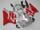 2001-2003 Silver Red Honda CBR600 F4i Motorcycle Fairings Kits