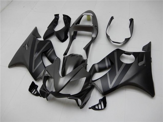 2001-2003 Matte Black Grey Honda CBR600 F4i Motorcycle Fairing Kits