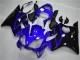 2001-2003 Blue Glossy Black Honda CBR600 F4i Motorcycle Fairing