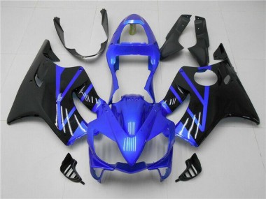 2001-2003 Blue Glossy Black Honda CBR600 F4i Motorcycle Fairing