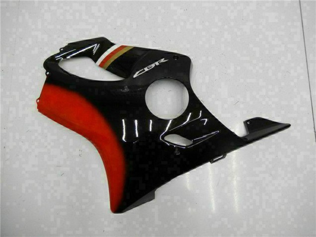 2001-2003 Red Glossy Black Honda CBR600 F4i Motorcycle Fairing Kits
