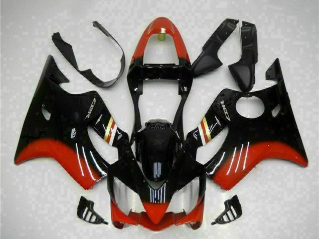 2001-2003 Red Glossy Black Honda CBR600 F4i Motorcycle Fairing Kits