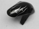 2001-2003 Glossy Black Silver Flame Suzuki GSXR 600/750 Motorcycle Fairings