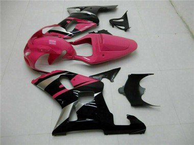 2001-2003 Pink Silver Glossy Black Suzuki GSXR 600/750 Motorcycle Fairings
