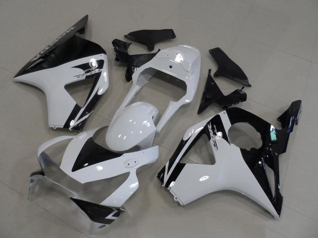 2002-2003 White Glossy Black Honda CBR900RR 954 Motorcycle Fairings