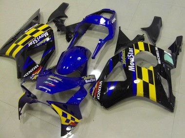 2002-2003 Blue MoviStar Honda CBR900RR 954 Motorcycle Fairings