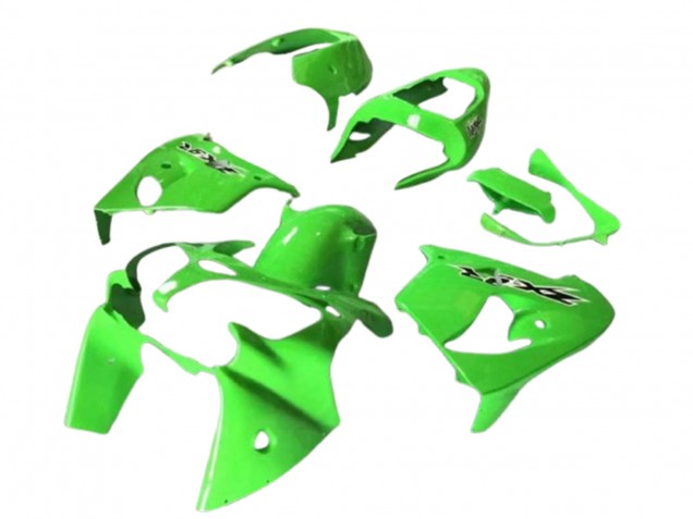 2002-2003 Green Kawasaki ZX9R Motorcycle Fairings