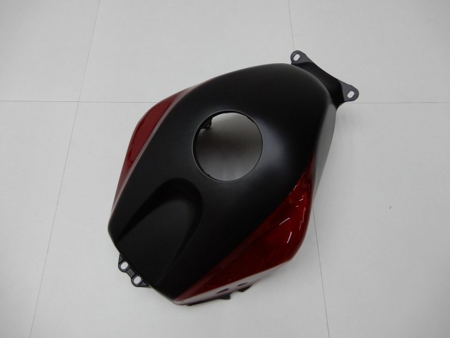 2003-2004 Red Matte Black Stripe Honda CBR600RR Motorcycle Fairings