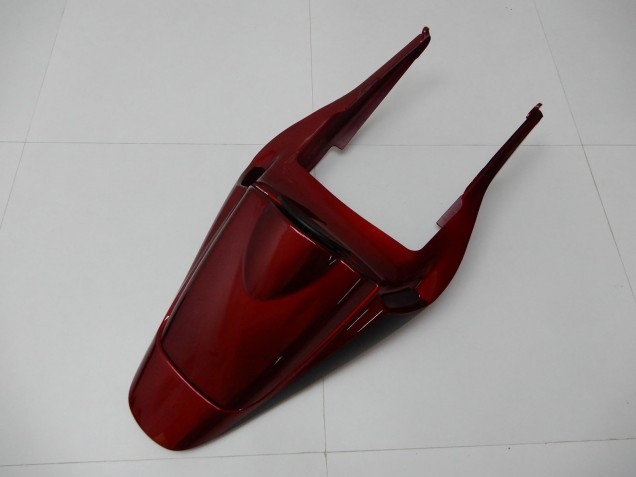 2003-2004 Red Matte Black Stripe Honda CBR600RR Motorcycle Fairings