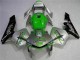2003-2004 Silver Green Glossy Black Honda CBR600RR Motorcycle Fairing