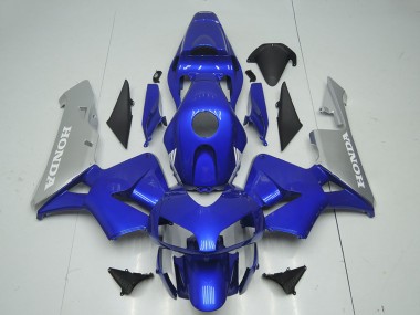 2003-2004 Silver Blue Honda CBR600RR Motorcycle Fairing
