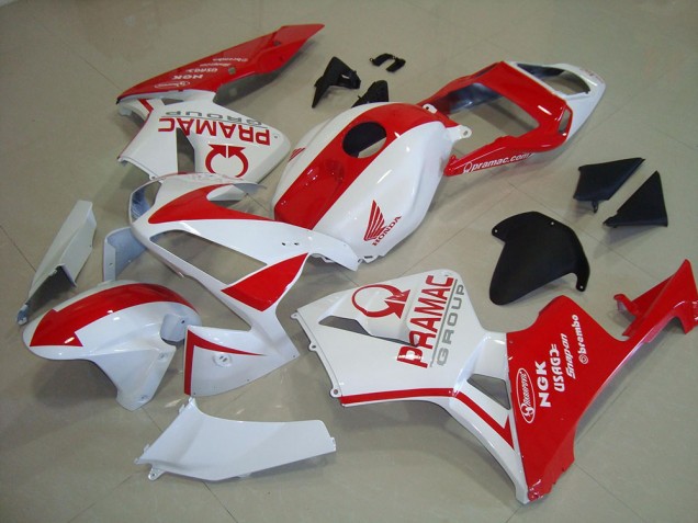 2003-2004 White Red Pramac Honda CBR600RR Motorcycle Fairings