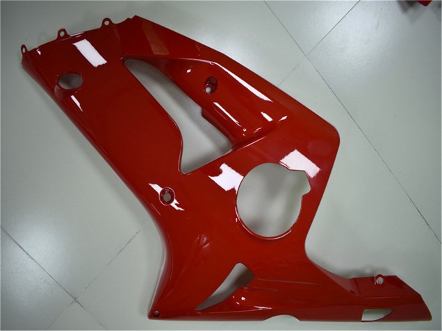 2003-2004 Red Kawasaki ZX6R Motorcycle Fairing Kits