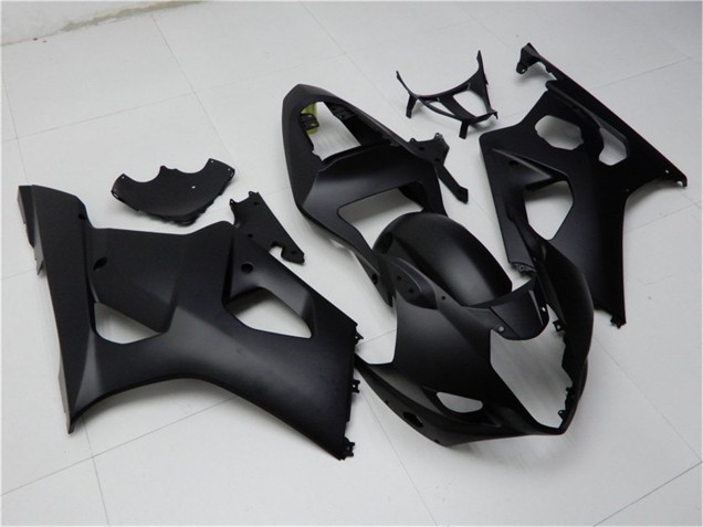 2003-2004 Matte Black Suzuki GSXR 1000 Motorcycle Fairing
