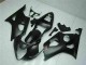 2003-2004 Matte Black Red Suzuki GSXR 1000 Motorcycle Fairings