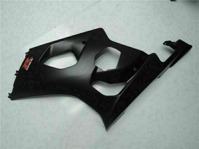 2003-2004 Matte Black Red Suzuki GSXR 1000 Motorcycle Fairings