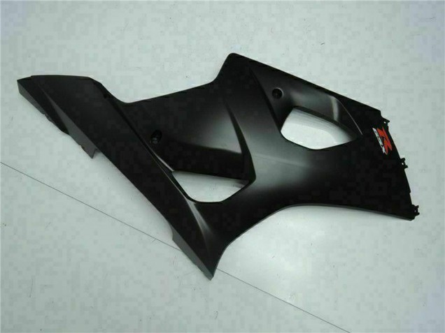 2003-2004 Matte Black Red Suzuki GSXR 1000 Motorcycle Fairings