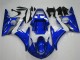 2003-2004 Blue White Yamaha YZF R6 Motorcycle Fairing